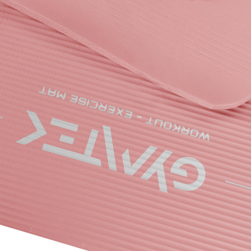 Коврик для фитнеса  Queenfit NBR 1,5 см pink - фото №3